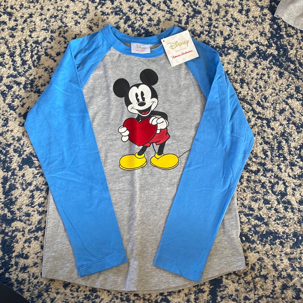 Hanna Andersson Disney Mickey 130 8 long sleeve NWT